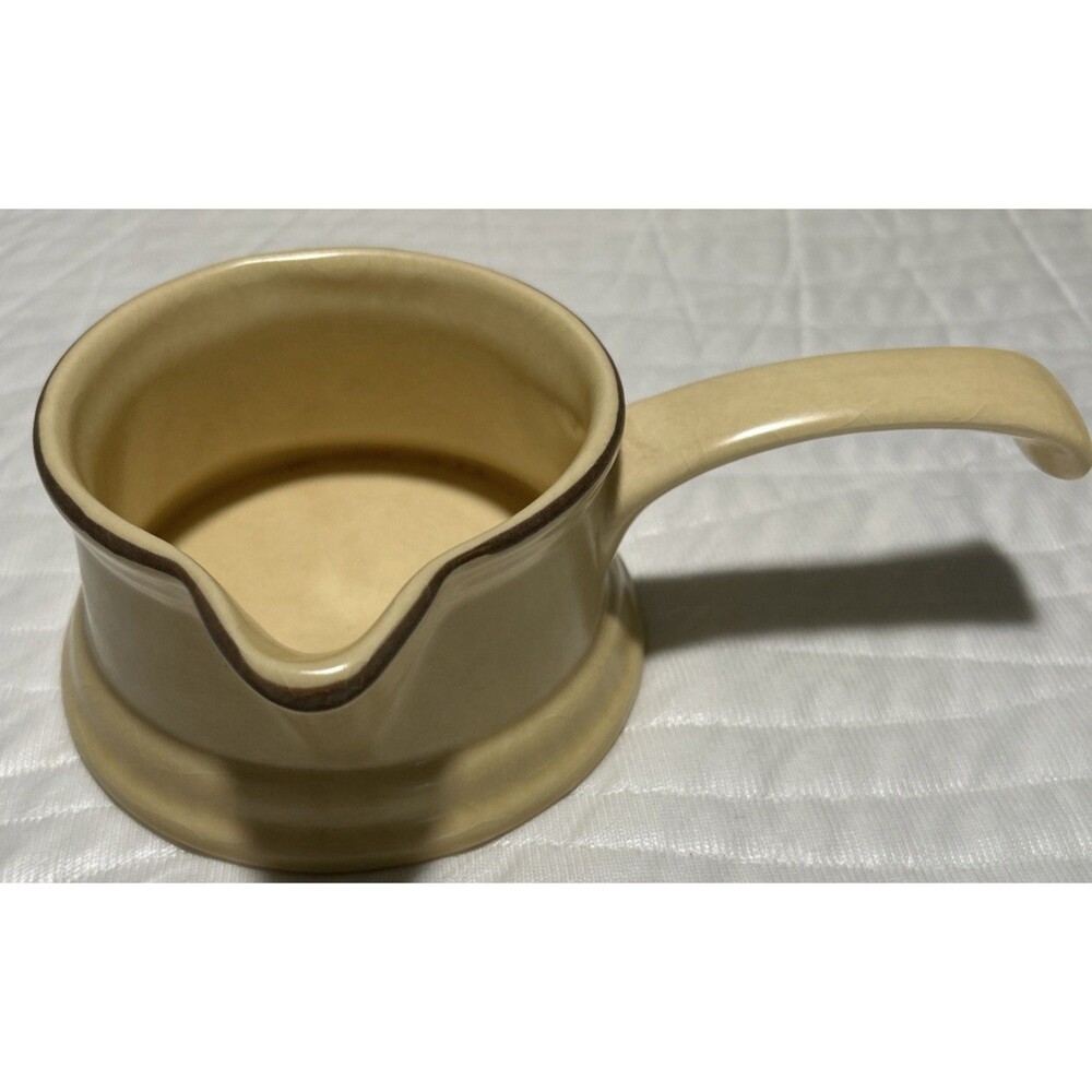 PFALTZGRAFF VILLAGE Stoneware Handled Round Gravy Boat (#6-434) Vintage